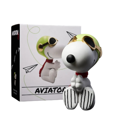 SOPRAMMOBILE SNOOPY AVIATOR SNO025-1107 WHITE BLOGO DESIGN