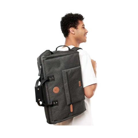 DUFFLE BAG LUXEMBOURG DARK GREY MELANGED CABAIA