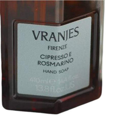 HAND SOAP CIPRESSO E ROSMARINO 410 ML VRANJES FIRENZE