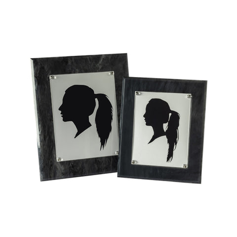 CORNICE MARIOLUCA GIUSTI ANACAPRI MARMO NERA