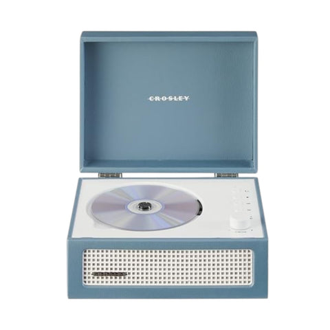 LETTORE CD VOYAGER CD PLAYER  ART. CR3517A-WB WASHED BLUE CROSLEY