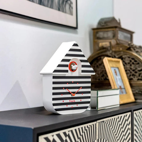 OROLOGIO CUCKOO HOUSE CLOCK STRIPES CCU2510657  FISURA