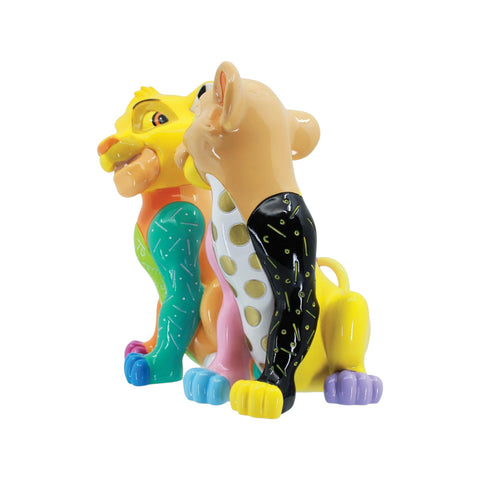 FIGURINA SIMBA AND NALA 6017587 ENESCO MULTICOLOR