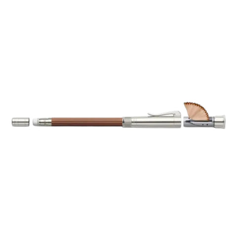 MATITA PERFETTA MAGNUM PLACATA PLATINO ART. 118555 MARRONE FABER CASTELL