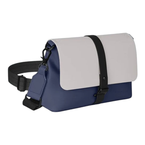 BORSETTA TRACOLLA DARK BLUE / TAUPE ART. SPCBBT GASTON LUGA