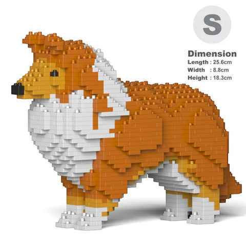 COSTRUZIONE SHETLAND SHEEPDOG 01S-S13 BROWN JEKCA
