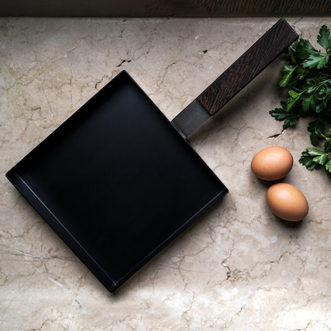 PADELLA QUADRATA CM 21X21 THE OMELETTE TAMAGOYAKI ART. BB10521OC KNINDUSTRIE