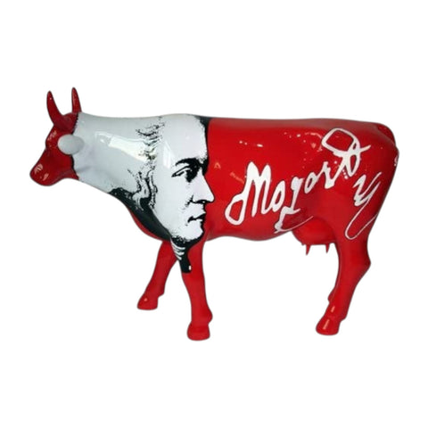 COW PARADE LARGE H 170MM X 290MM MOZART