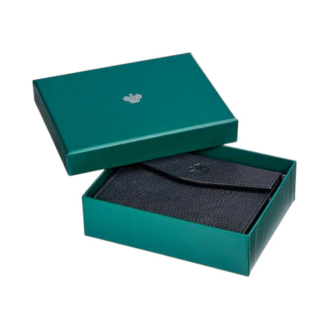 PORTACARTE ROCK IN PELLE 804570 DAL NEGRO BLACK