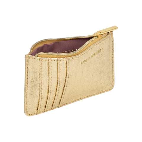 DOCUMENT HOLDER ESTELLA BARLETT COCCO METAL GOLD