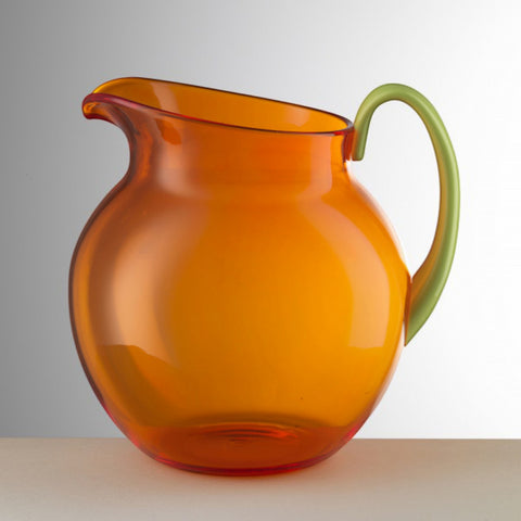 MARIOLUCA GIUSTI ORANGE/GREEN BALL JUG