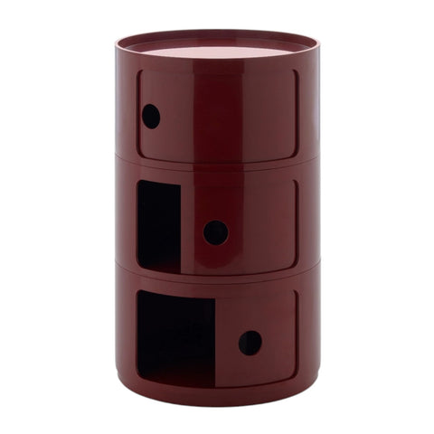 COMPONIBILE NEW BIG 3 PEZZI 04923/BO KARTELL BORDEAUX