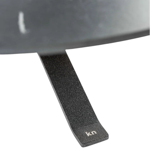 CENTROTAVOLA GIREVOLE CM 50 H 13 VT320GBK BLACK KNINDUSTRIE