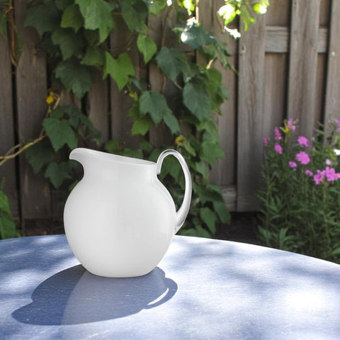 CARAFFA PITCHER PLUTONE SOLID MARIO LUCA GIUSTI WHITE