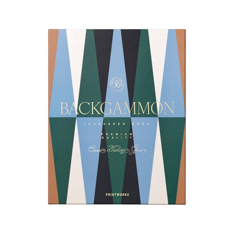 GIOCO BACKGAMMON LACQUERED PW00722 PRINTWORKS