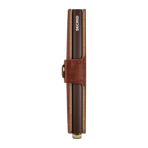 PORTAFOGLIO PREMIUM MINIWALLET BASCO MBC-WHISKEY SECRID