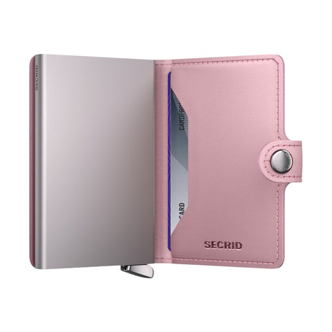 PORTAFOGLIO PREMIUM MINIWALLET EMBOSS DIAMOND SECRID ROSE PINK