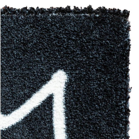 TAPPETO DREAM MERDA 200X280 CM 18280 BLACK SELETTI