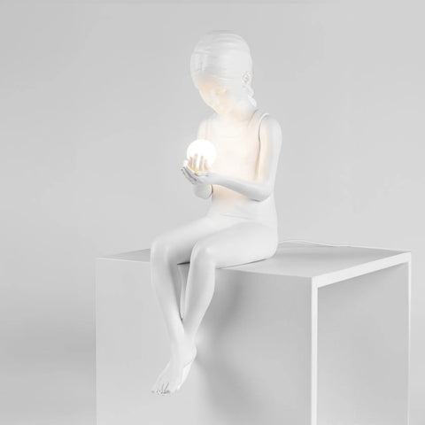 LAMPADA INNERGLOW MINI GIRL 15321 SELETTI WHITE
