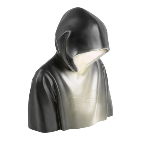 LAMPADA DA TAVOLO IN RESINA BAD GUY CM 28X23 H35 15378 BLACK SELETTI