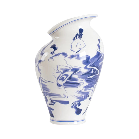 VASO SELETTI CLASSIC ON ACID FLORAL DELFT 11292