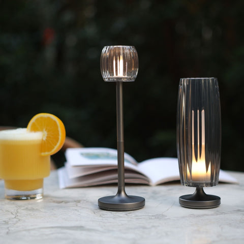 LAMPADA HARI WAVES GREY L GUN STY-SH13WG STYLISTIC