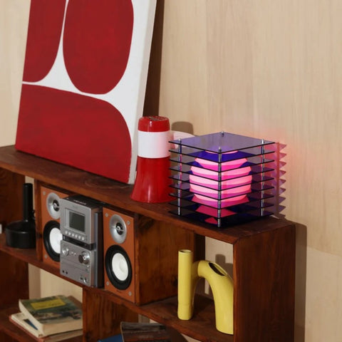 LAMPADA LOP SMALL SQUARE ACRYLIC ACT0202-CE-BLUE BANG