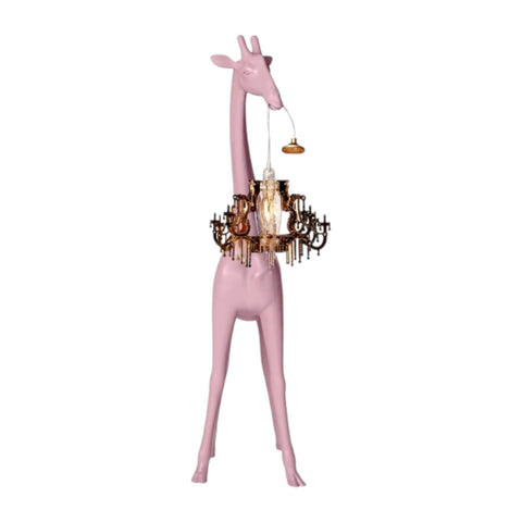 LAMPADA GIRAFFA IN LOVE XS QEEBOO PINK