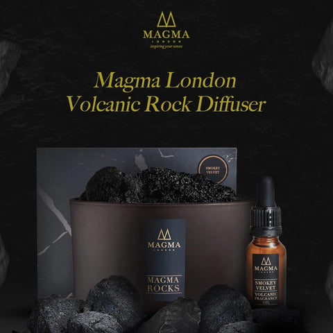 PROFUMATORE D'AMBIENTE MAGMA VULCANIC ROCK M067 RED MAGMA LONDON