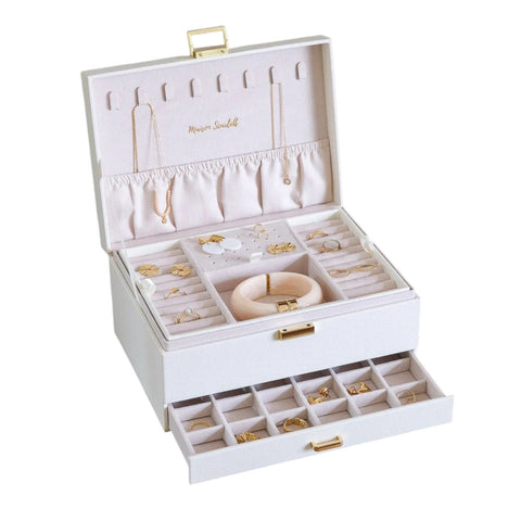 PORTAGIOIE DENISE ECOPELLE ART. SCAR-DENIS2-CBLN MAISON SCARLETT BIANCO