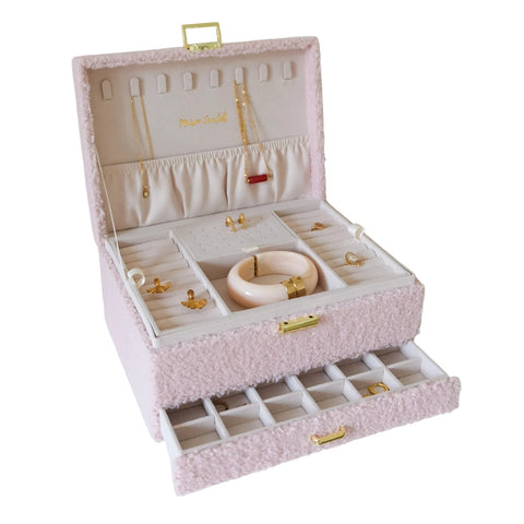 PORTAGIOIE DENISE TEDDY ART. SCAR-DENIS2-TDRS MAISON SCARLETT PINK