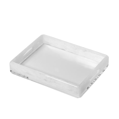 VASSOIO DONOVAN 40X30 MARIOLUCA GIUSTI BIANCO