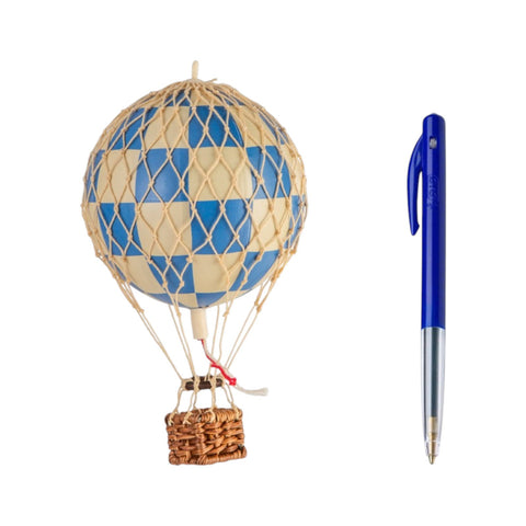 MONGOLFIERA PICCOLA AP160CB CHECK BLUE AUTHENTIC MODELS
