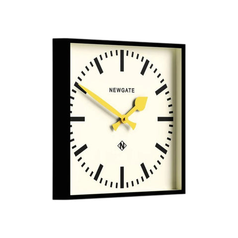 OROLOGIO NUMBER FIVE RAILWAY WALL CLOCK NUMFIV390KCY BLACK NEWGATE