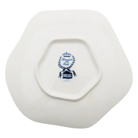 PIATTO DESSERT CLASSIC ON ACID Cm.21 h.2,4 - FIORENTINO ART.11234 SELETTI