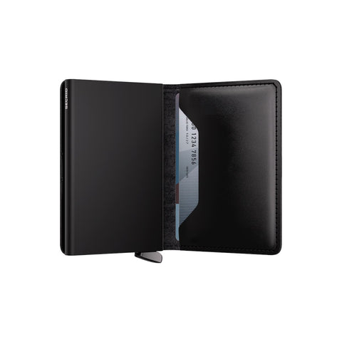 PORTAFOGLIO PREMIUM SLIMWALLET DUSK BLACK SECRID