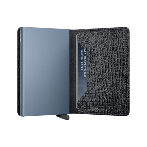PORTAFOGLIO SLIMWALLET PALMELLATO SPLM-BLACK BLACK SECRID