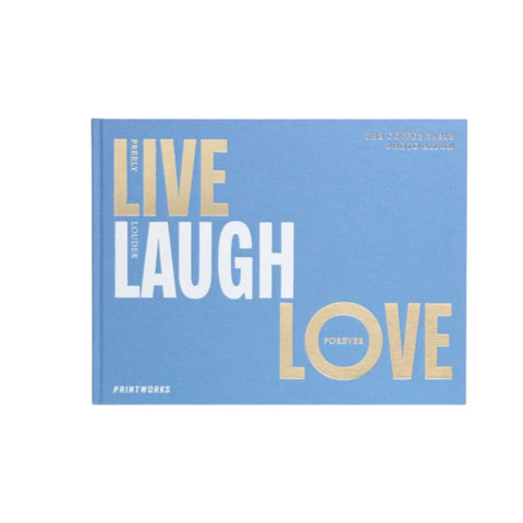 ALBUM FOTO LIVE LAUGH LOVE PW00799 BLUE PRINTWORKS
