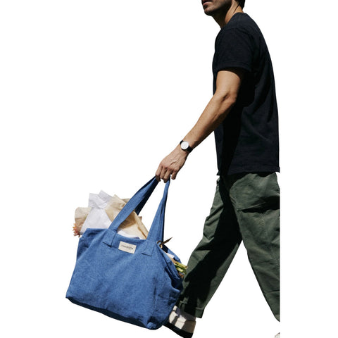 BORSA CELESTINS  RIVEDROITE PARIS STONE WASHED DENIM