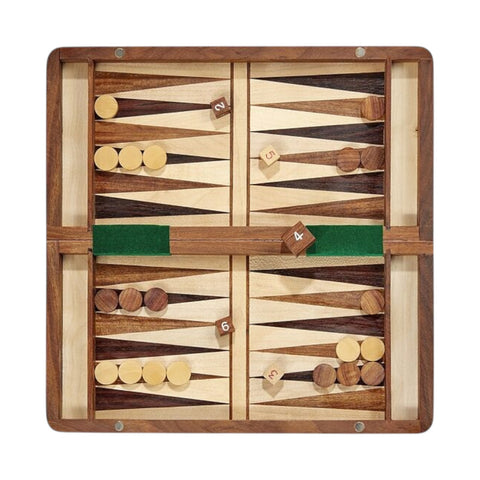 GIOCO DA TAVOLO SCACCHI/DAMA/BACKGAMMON MAGNETICO 30 X 30 CM 003343 DAL NEGRO