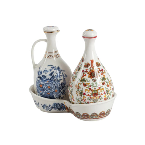 SET PER CONDIMENTI HYBRID THELME 18,4 X 9,2 X 16 CM 09690 SELETTI