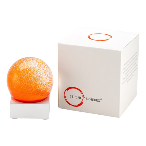 COOLSNOWGLOBES SERENITY SPHERE  SS006-ORNG ORANGE