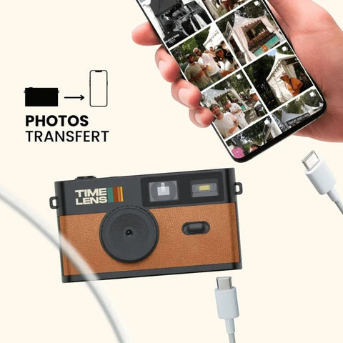 FOTOCAMERA ART. T0119 CREM CARAMEL TIME LENS