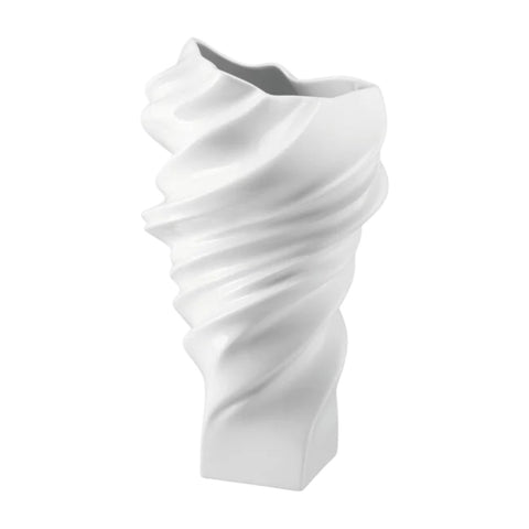 VASO 32 CM SQUALL BIANCO SMALTATO 26032 ROSENTHAL