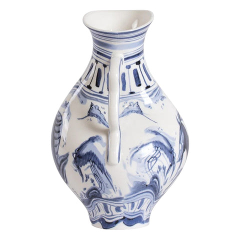 VASO IN PORCELLANA CLASSICS ON ACID IBEX- Cm 15.5x15 H. 23 ART. 11293 SELETTI