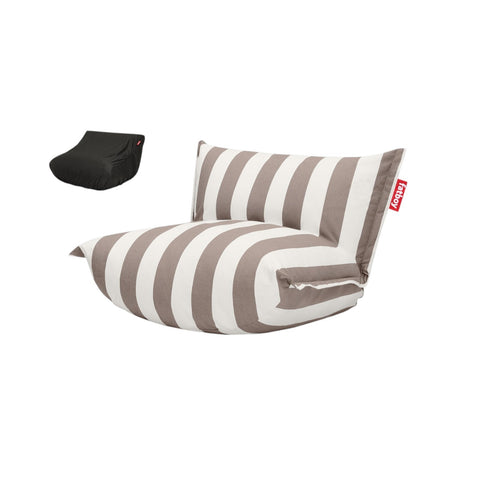 POLTRONA LOUNGE BONBARON OUTDOOR 107100 STRIPE CACAO FATBOY