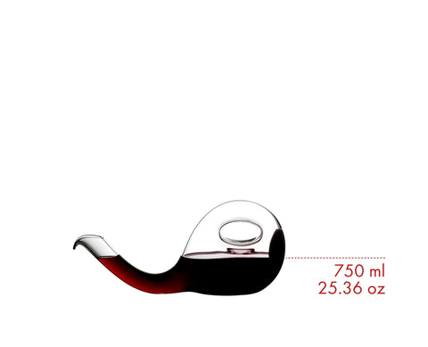 DECANTER HANDMADE 750 CCM ESCARGOT 2011/02 RIEDEL TRANSPARENT