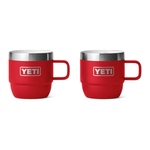 ESPRESSO MUG 2 PZ RESCUE YETI RED