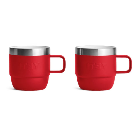 ESPRESSO MUG 2 PZ RESCUE YETI RED