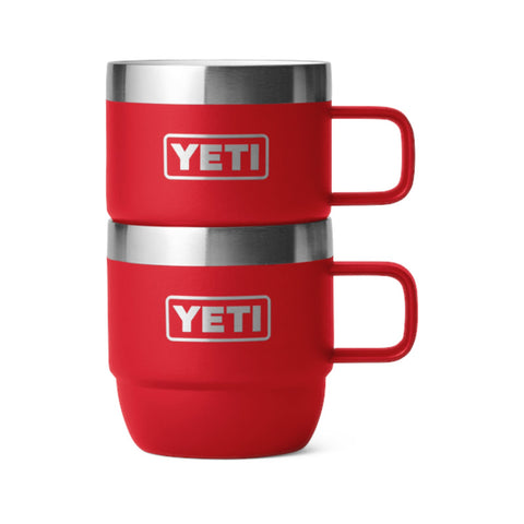 ESPRESSO MUG 2 PZ RESCUE YETI RED
